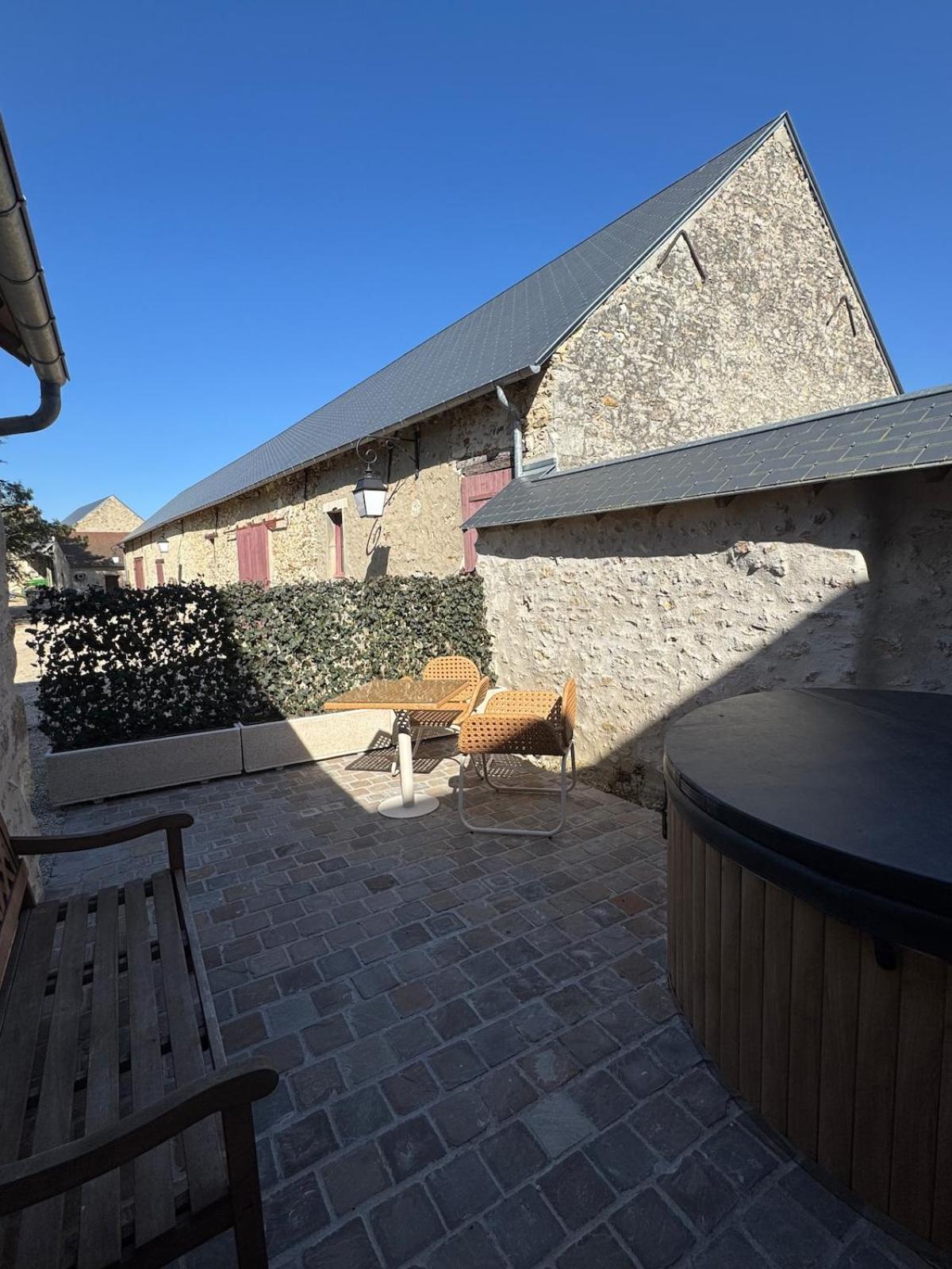 Le Cottage Maisonnette Dans Corps De Ferme Ollainville エクステリア 写真