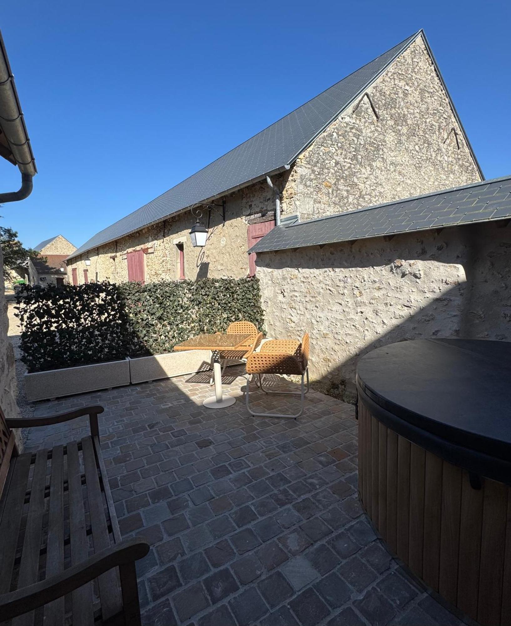 Le Cottage Maisonnette Dans Corps De Ferme Ollainville エクステリア 写真